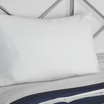 Red and White Stripe 8-Piece Bedding Set, Coordinating Bed in a Bag