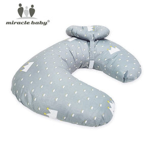Miracle Baby Nursing Pillow & Positioner - Breastfeeding Nursing Pillow, U Shape Nursing and Infant Support Pillow