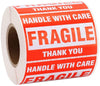 1 Roll 500 2" x 3" Inches FRAGILE HANDLE WITH CARE THANK YOU Stickers Labels