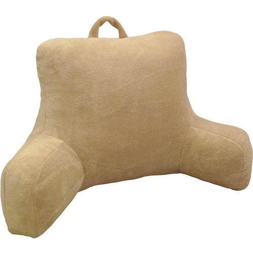 Micro Mink Plush Backrest Lounger Bed Rest Pillow