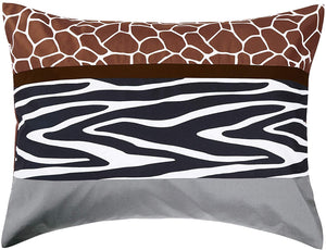 Safari Animal Print Bedding 3-Piece Comforter Set