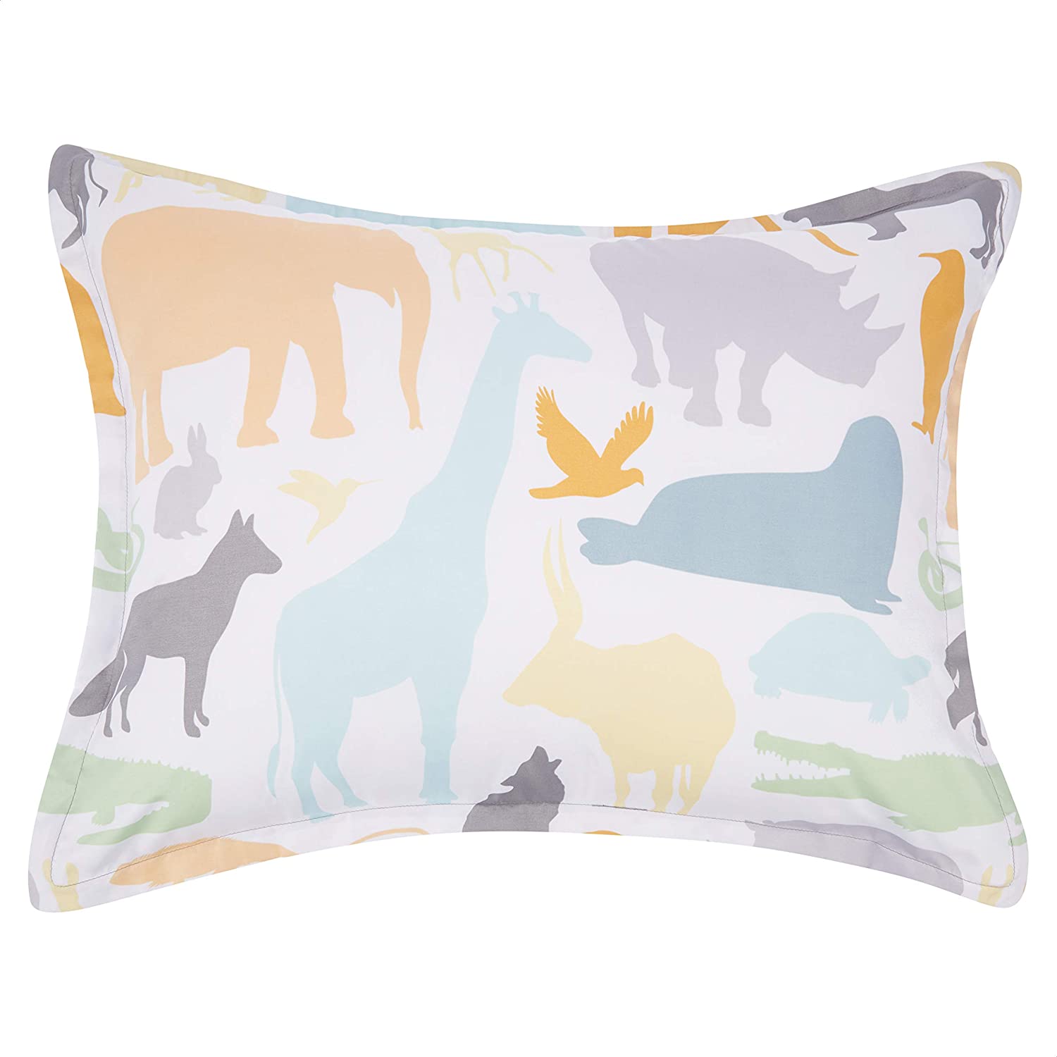 Kids Animal Safari Super Soft Microfiber 7-Piece Bedding Set