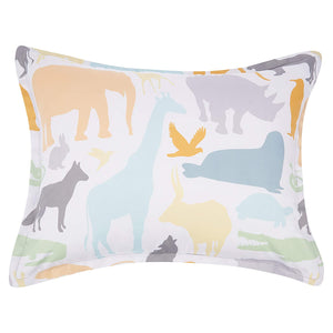 Kids Animal Safari Super Soft Microfiber 7-Piece Bedding Set