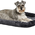 MidWest Quiet Time Fleece Dog Crate Mat, Dog Bed