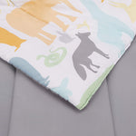 Kids Animal Safari Super Soft Microfiber 7-Piece Bedding Set