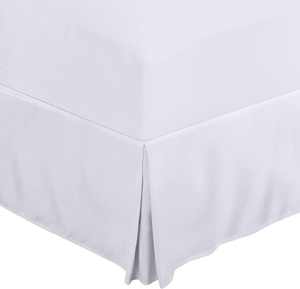 16" Drop Bed Skirt Pleated Dust Ruffle Hotel Quality Bed Skirt Luxury Bedding