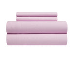 Kids Daisy Floral Bed in a Bag Complete Bedding 7-Piece Girls Pink Comforter Set
