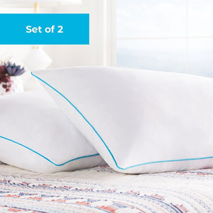 Linenspa Essentials 2 Pack Shredded Memory Foam Pillows
