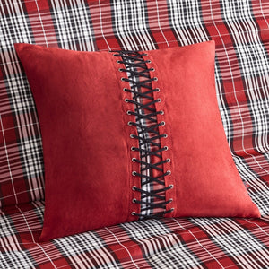 Williamsport Red Plaid 4-Piece Comforter Set