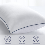 Hotel Quality Luxury Pillows Set of 2, Bed Pillows For Sleeping (Set of 2) 