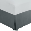 16" Drop Bed Skirt Pleated Dust Ruffle Hotel Quality Bed Skirt Luxury Bedding