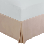 16" Drop Bed Skirt Pleated Dust Ruffle Hotel Quality Bed Skirt Luxury Bedding