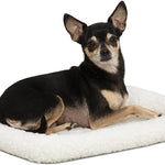 MidWest Quiet Time Fleece Dog Crate Mat, Dog Bed