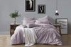 Luxurious All Natural Prewashed Cotton Chambray Duvet Cover Set