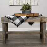 Del Hutson Designs Handmade Barnwood Bench - Natural & White