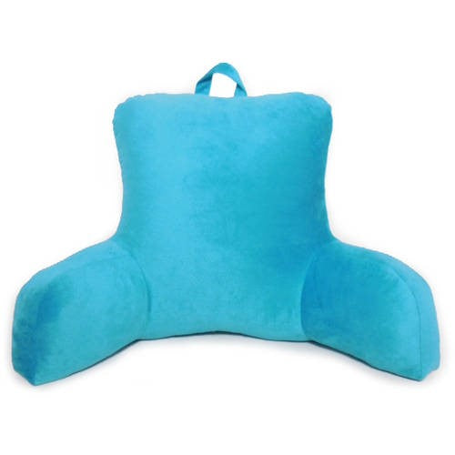 Micro Mink Plush Backrest Lounger Bed Rest Pillow