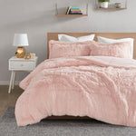 Malea Soft Plush Shaggy Faux Fur Comforter Set