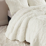 Malea Soft Plush Shaggy Faux Fur Comforter Set