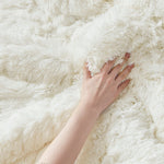 Malea Soft Plush Shaggy Faux Fur Comforter Set