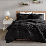 Malea Soft Plush Shaggy Faux Fur Comforter Set