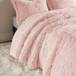 Malea Soft Plush Shaggy Faux Fur Comforter Set