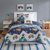 Mi Zone Fun Kids Gavin Monster Truck Comforter Set - Blue