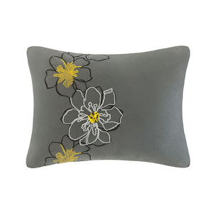 Mackenzie Comforter Set, Yellow Coordinating Bedding Set By Mi Zone