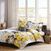 Mackenzie Comforter Set, Yellow Coordinating Bedding Set By Mi Zone
