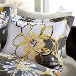 Mackenzie Comforter Set, Yellow Coordinating Bedding Set By Mi Zone