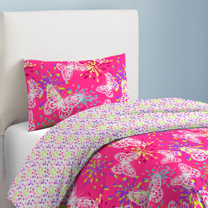 Dream Factory Butterfly Party Bedding Comforter Set
